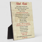 歯垢静かをイーゼルでランク付け フォトプラーク (側面)