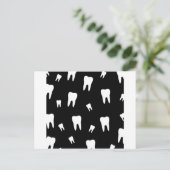 歯壁紙 ポストカード (スタンド正面)