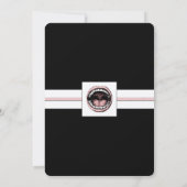 歯学部パーティー招待状 招待状 (裏面)