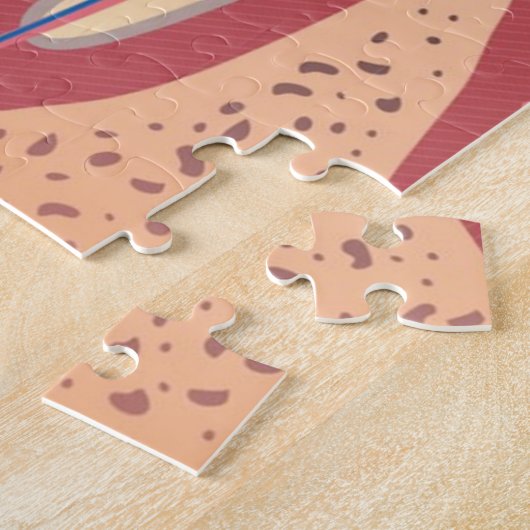 歯構造 ジグソーパズル (側面)