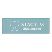 歯歯医者アシスタント衛生歯科医院 名札 (正面)