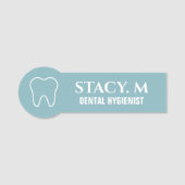 歯歯医者アシスタント衛生歯科医院 名札 (正面)