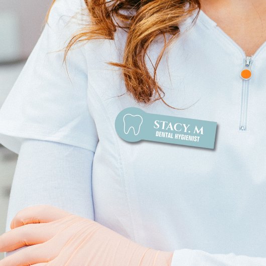 歯歯医者アシスタント衛生歯科医院 名札