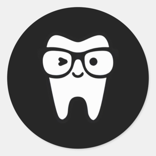 歯歯歯科衛生士補助歯科 ラウンドシール (正面)