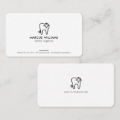 歯洗浄 名刺 (正面/裏面)