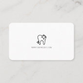 歯洗浄 名刺 (裏面)