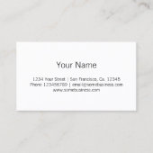 歯牙ロゴ付き歯科医の名刺テンプレート 名刺 (正面)