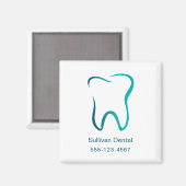 歯牙歯科医療事業 マグネット (正面/裏面)