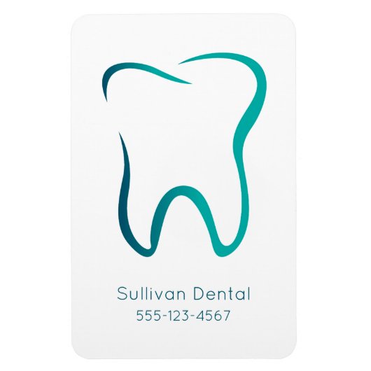 歯牙歯科医療事業 マグネット (縦)