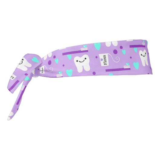 歯牙/ブラシフロススマイルRDH紫 タイヘッドバンド (回転270)