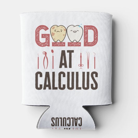 歯石衛生士おもしろいRDHが得意 缶クーラー (裏面)