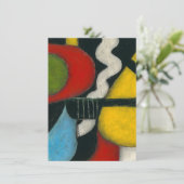 歯磨きグリーティングカード カード (スタンド正面)