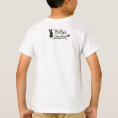 歯磨きバニー スティッカー Tシャツ (裏面)