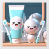 歯磨き粉 ウィンドウサイン (シート)