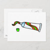 歯磨き粉 ポストカード (正面/裏面)