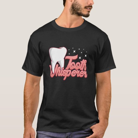 歯磨き補助歯科技工士 Tシャツ (正面)