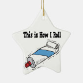 歯磨き転が粉管の使用方法 セラミックオーナメント (右)