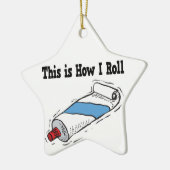 歯磨き転が粉管の使用方法 セラミックオーナメント (左)