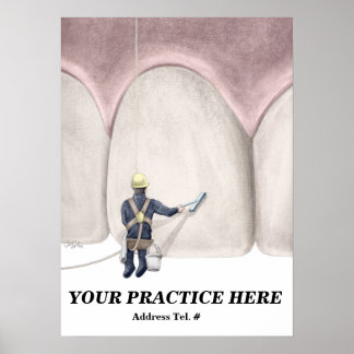 歯磨き(カスタム)ポスター ポスター