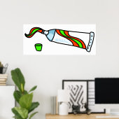 歯磨き ポスター (ホームオフィス)