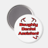 歯科いけな助手 マグネット (正面/裏面)