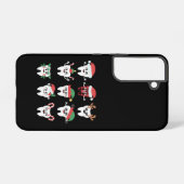 歯科おもしろいクリスマス歯かわいいクリスマス歯医者 SAMSUNG GALAXYケース (裏面横)