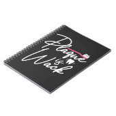 歯科おもしろいプラーク歯科助手 ノートブック (左側)