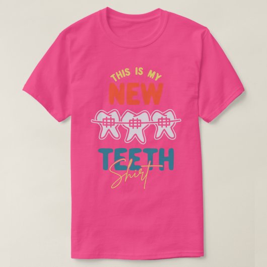 歯科おもしろい医おもしろい Tシャツ (デザイン正面)