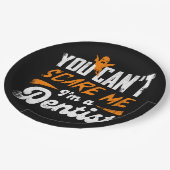 歯科おもしろい医🦷何も怖くない | 歯科医ギフト ペーパープレート (アングル)