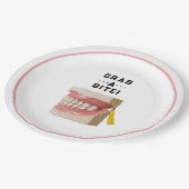 歯科おもしろい医学校 ペーパープレート (アングル)