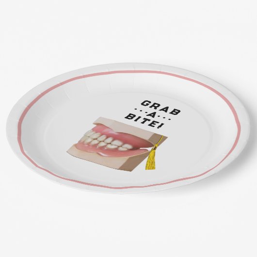 歯科おもしろい医学校 ペーパープレート (アングル)