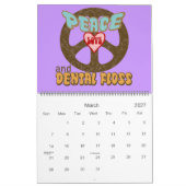 歯科おもしろい医用カレンダー カレンダー (3月 2027)