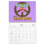 歯科おもしろい医用カレンダー カレンダー (3月 2026)
