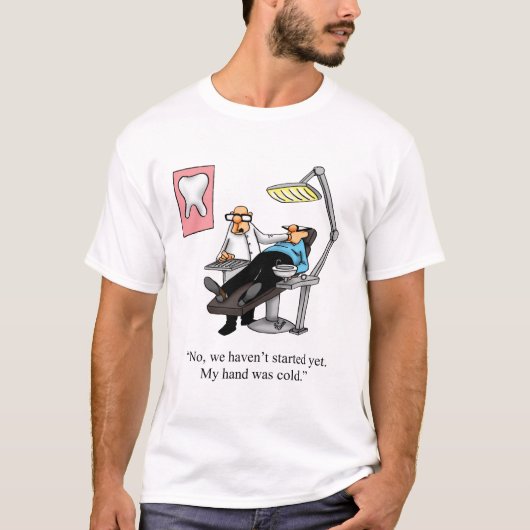歯科おもしろい卒業式ギフトTシャツ Tシャツ (正面)