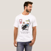 歯科おもしろい卒業式ギフトTシャツ Tシャツ (正面フル)