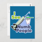 歯科おもしろい士及び衛生士 ポストカード (正面/裏面)