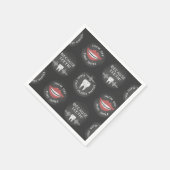 歯科おもしろい柄 – かわいい歯科衛生士 スタンダードカクテルナプキン (角)