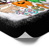 歯科おもしろい歯科用歯医者の鼻孔または歯 ポスター (角)