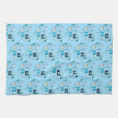 歯科おもしろい用具ハート キッチンタオル (横)