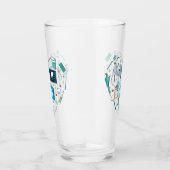 歯科おもしろい用具ハート タンブラーグラス (右)