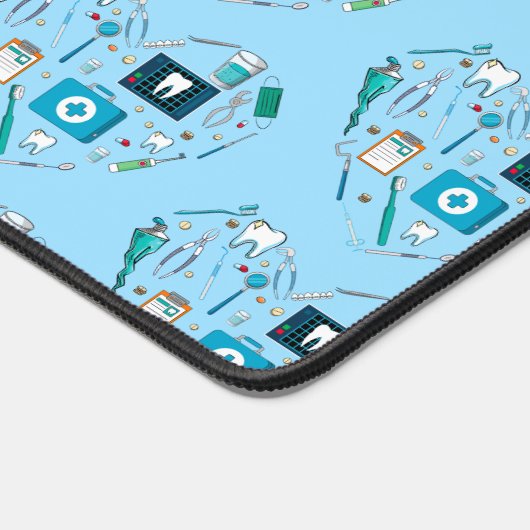 歯科おもしろい用具ハート デスクマット (コーナー)