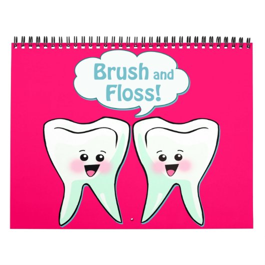 歯科おもしろい衛生士 カレンダー (カバー)