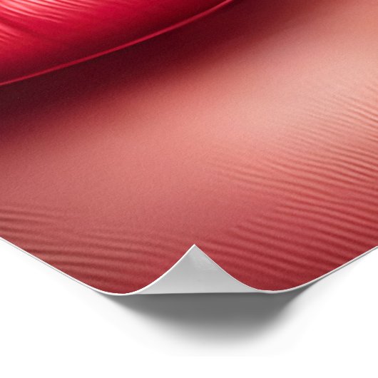 歯科および歯列矯正施設のための笑顔の顔 ポスター (角)