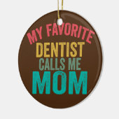 歯科お気に入りの医から母の日と電話がかかってきた セラミックオーナメント (左)