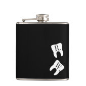 歯科のカスタムによって署名される歯 フラスク (正面)