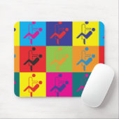 歯科のポップアート マウスパッド (マウス)