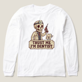 歯科のユーモアグラフィックを使ったおもしろTシャツデザイン トライブレンドＴシャツ