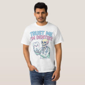 歯科のユーモア グラフィック Tシャツ (正面フル)