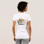 歯科のユーモア グラフィック Tシャツ (裏面フル)