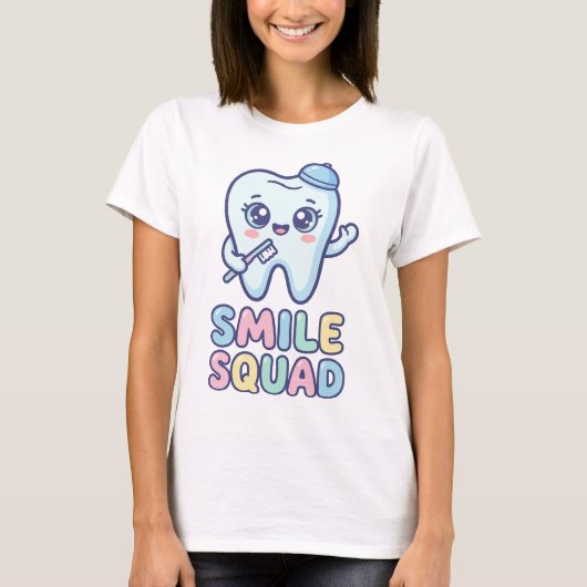 歯科のユーモア グラフィック Tシャツ (正面)